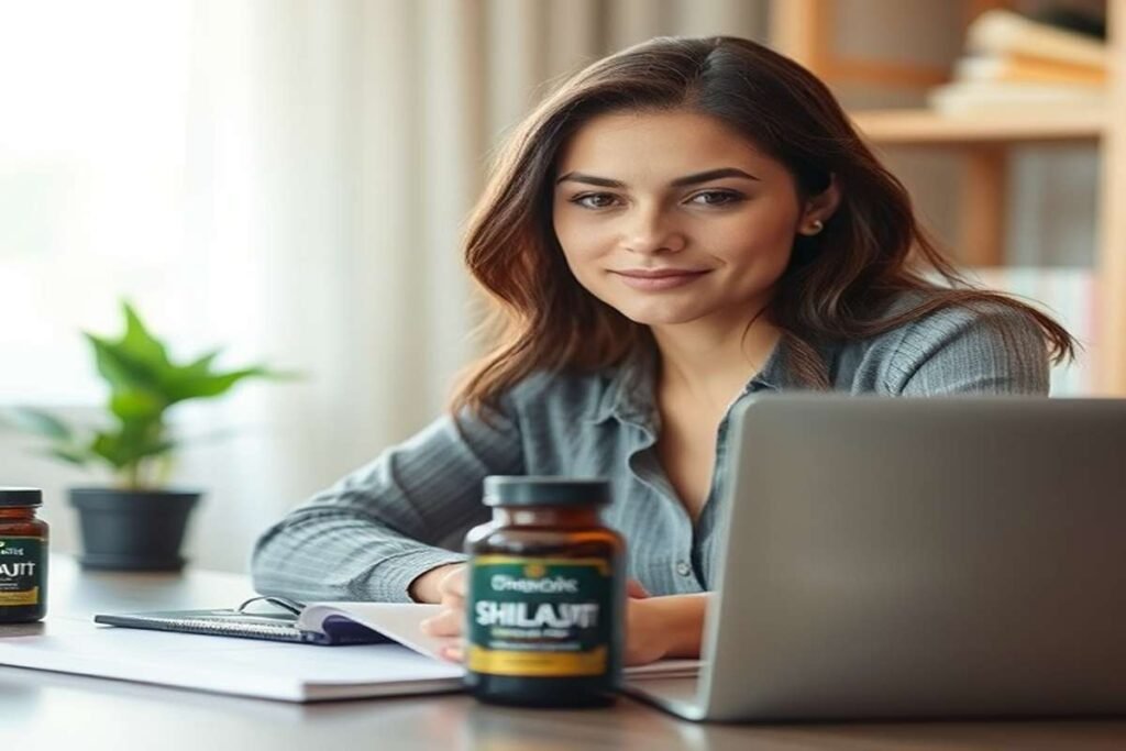 Shilajit helping women with mental clarity and focus